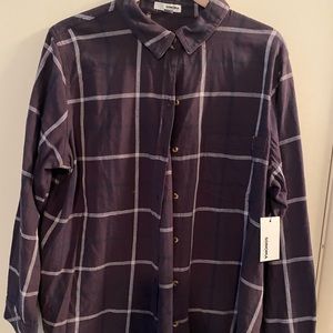 Sonoma XL purple long sleeve top NWT